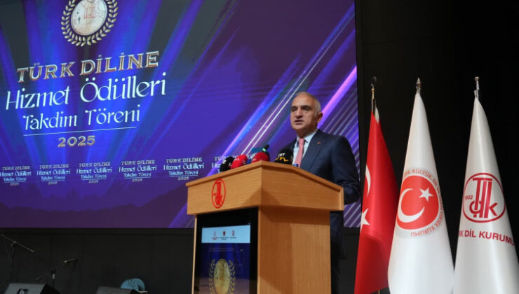 2025 Türk Diline Hizmet Ödülleri sahiplerini buldu