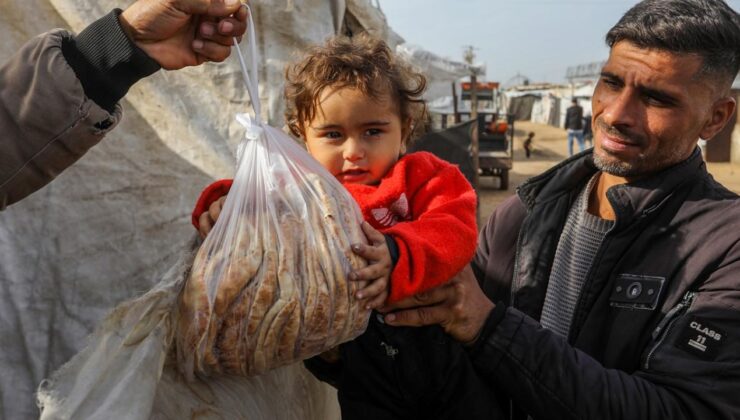 BM raporu: Gazze’de en az 1,6 milyon kişi akut gıda güvensizliği ile karşı karşıya