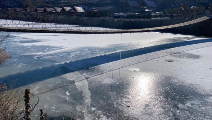 En düşük sıcaklık sıfırın altında 15 derece ile Ardahan’da ölçüldü