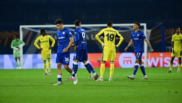Fenerbahçe, UEFA Avrupa Ligi’ne mağlubiyetle başladı