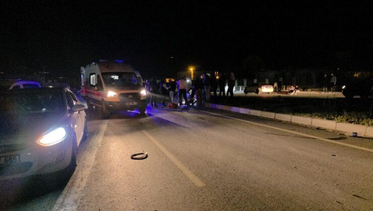 Hatay’da otomobille çarpışan motosikletteki 2 kişi öldü