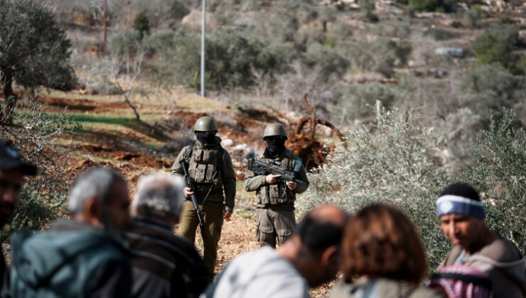 İşgalci İsrail bir haftada 3 binden fazla ağaca zarar verdi
