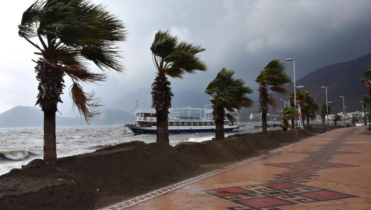 Meteoroloji’den Akdeniz için fırtına uyarısı