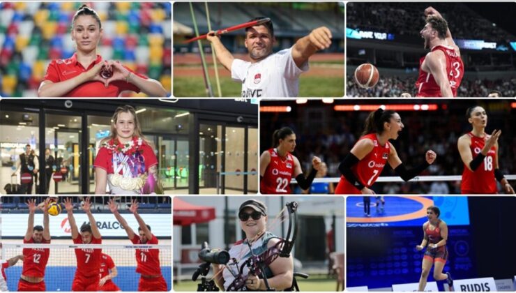 Milli sporcular, eylülde tarihi başarılara imza attı