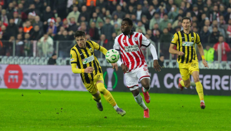 Samsunspor Konferans Ligi’nde ilk yenilgisini aldı