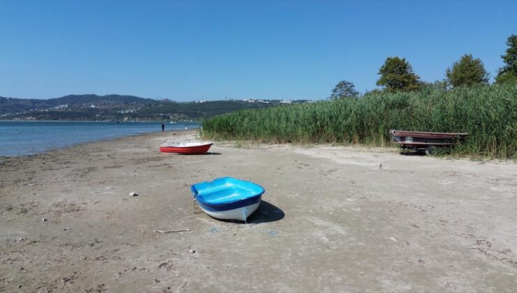 Sapanca Gölü’ndeki kuraklık suyun kalitesini de düşürüyor