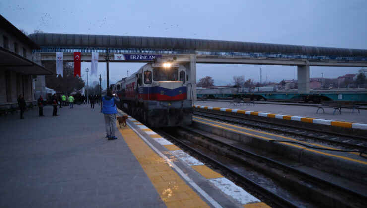 Turistik Doğu Ekspresi’nde ilk durak Erzincan oldu
