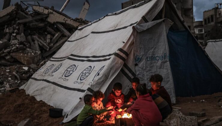 UNICEF, Gazze’de sadece bu hafta soğuk nedeniyle 5 yaş altı 2 çocuğun öldüğünü bildirdi