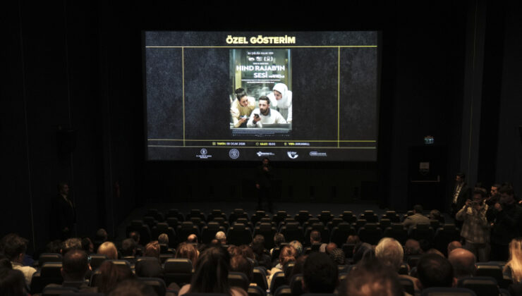 Ankara’da ‘Hind Rajab’ın Sesi’ filminin özel gösterimi yapıldı