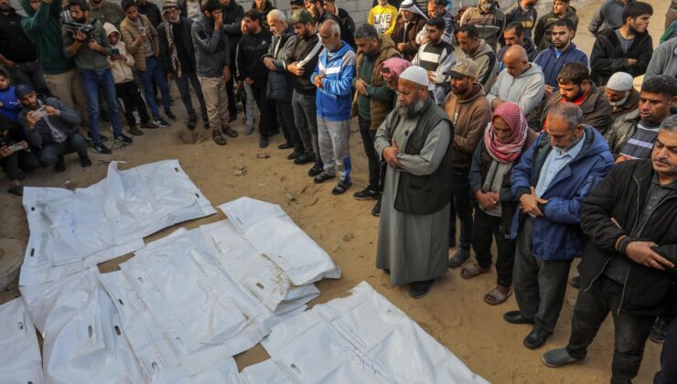 Ateşkesi ihlal eden katil İsrail’in Gazze’deki saldırılarında biri çocuk 2 kişi hayatını kaybetti