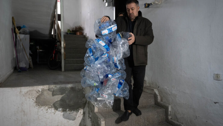 Başkentte suları akmayan bina sakinleri çözüm istiyor