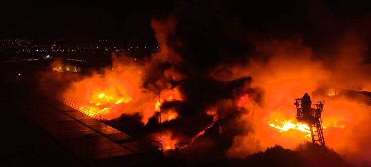 Bursa’da kimyasal yüzey kaplama fabrikasında yangın