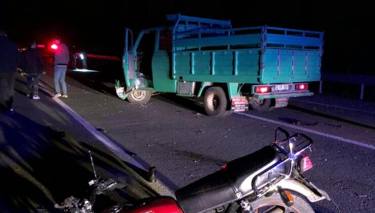 Giresun’da motosikletle kamyonet çarpıştı: 2 ölü