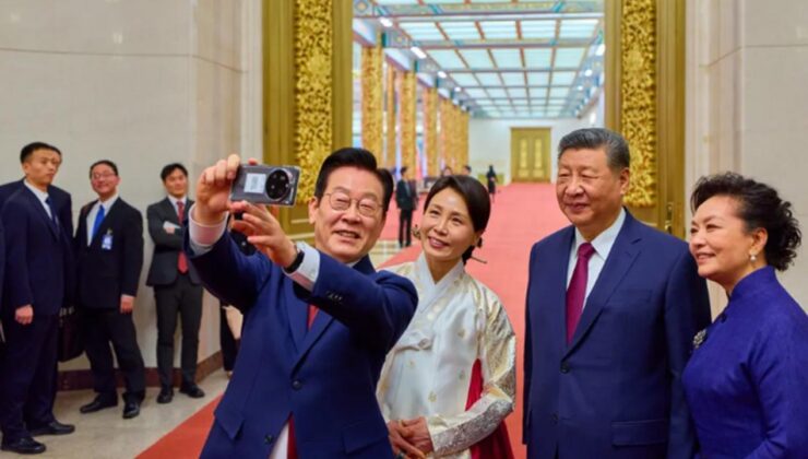 Güney Kore ile Çin arasında diplomatik selfie