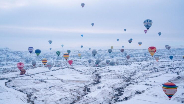 Kapadokya’da balon turları 4 gündür yapılamıyor