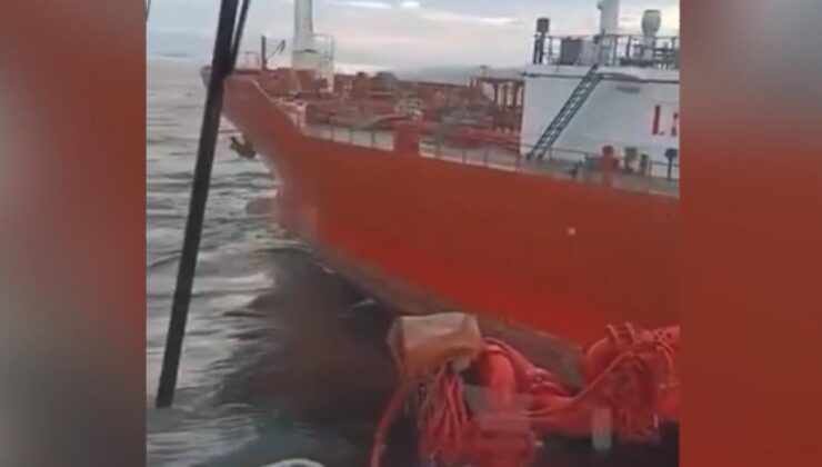 Marmara’da arızalanıp sürüklenen LPG gemisi kurtarıldı