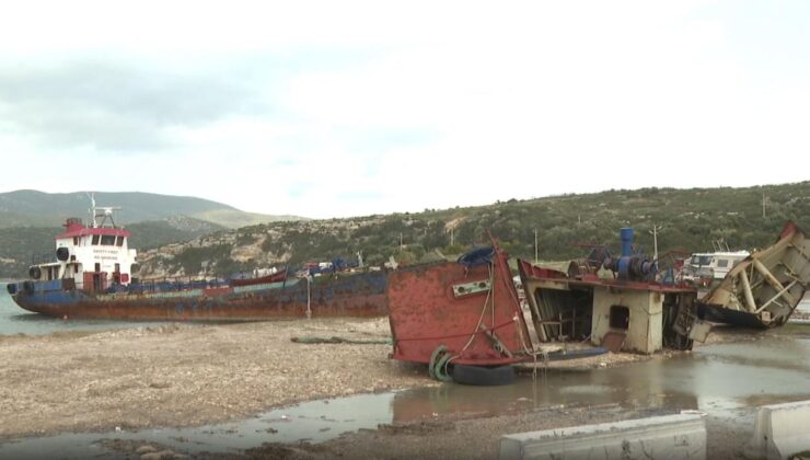 Urla sahilinde kaçak gemi sökümüne 2,3 milyon ceza