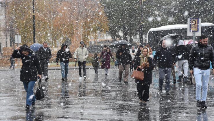 10 il için ‘sarı’ kodlu uyarı: Sağanak, fırtına ve kar bekleniyor