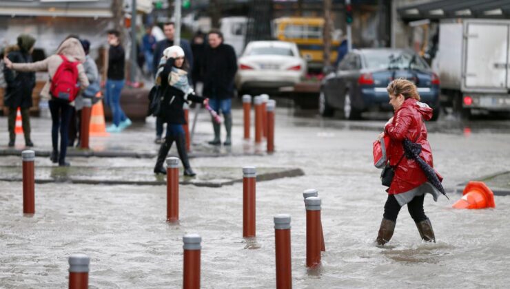 12 il için sarı kodlu uyarı: Sağanak bekleniyor
