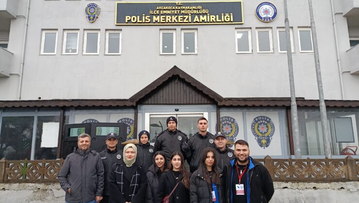 Gençler Emniyet Teşkilatının Çalışmalarını Yerinde İnceledi