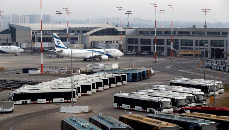 ABD ordusuna ait yakıt ikmal uçakları, İsrail’in Ben Gurion Havalimanı’na indi