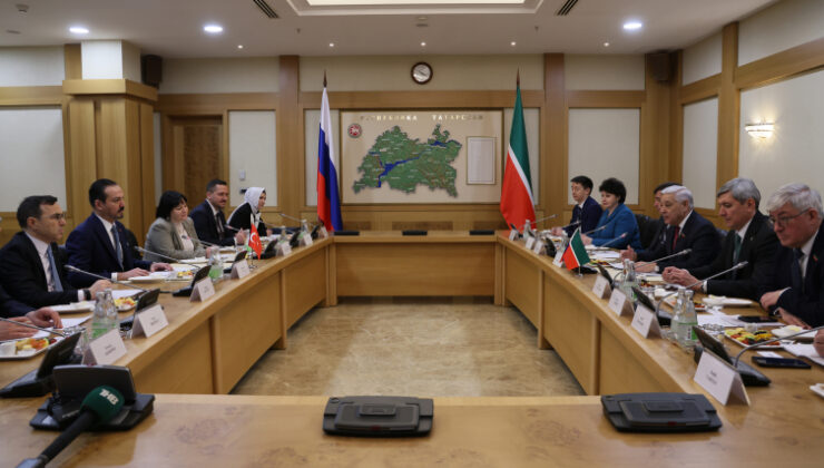 AK Parti Genel Başkan Yardımcısı Zorlu, Tataristan Cumhuriyeti Reisi ile görüştü