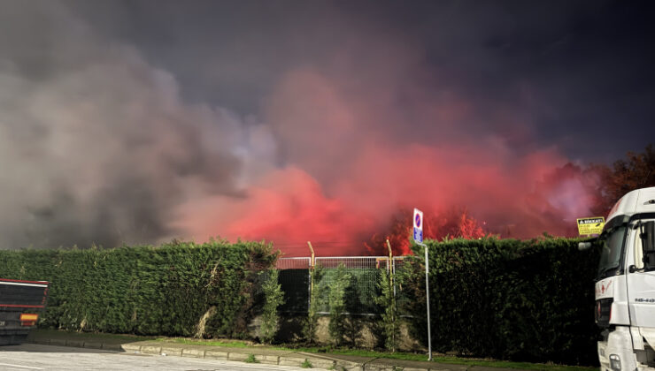 Bursa’da tekstil fabrikasında çıkan yangın söndürüldü