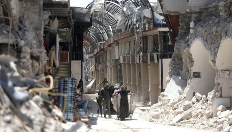 Hatay’da Uzun Çarşı ve Kurtuluş Caddesi küllerinden doğuyor