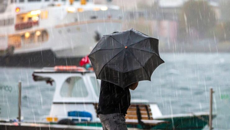 İstanbul için kuvvetli rüzgar ve fırtına uyarısı