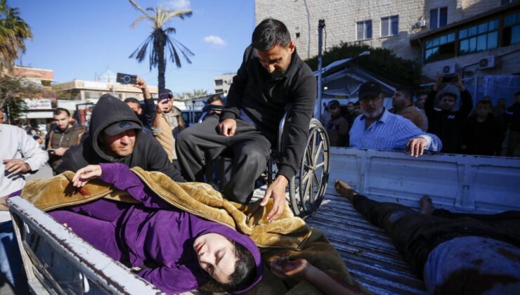 Katil İsrail ordusunun Gazze’ye saldırısındada biri çocuk 2 kişi hayatını kaybetti