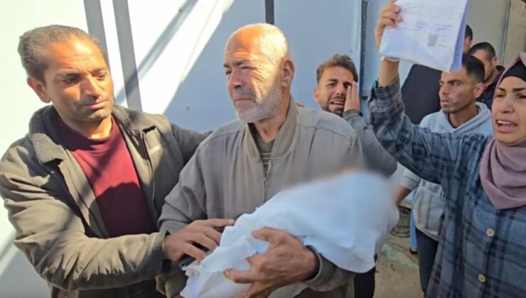 Katil İsrail’in Gazzede çıkışına izin vermediği 2 yaşındaki Nidal hayatını kaybetti