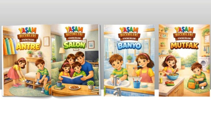 MEBden özel eğitimli öğrenciler için Yaşam Becerileri Etkinlikleri Kitabı