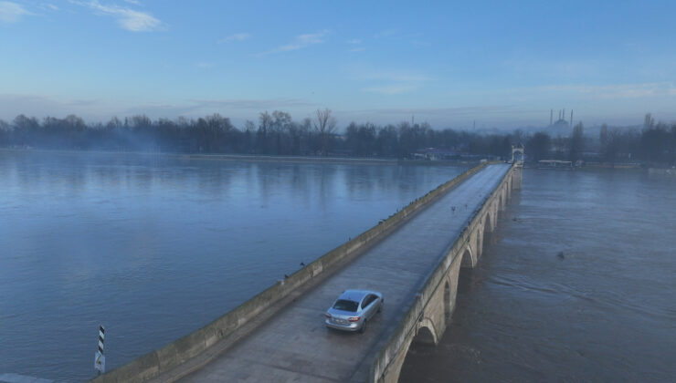 Meriç Nehri’nin debisi iki günde yaklaşık 3 katına çıktı