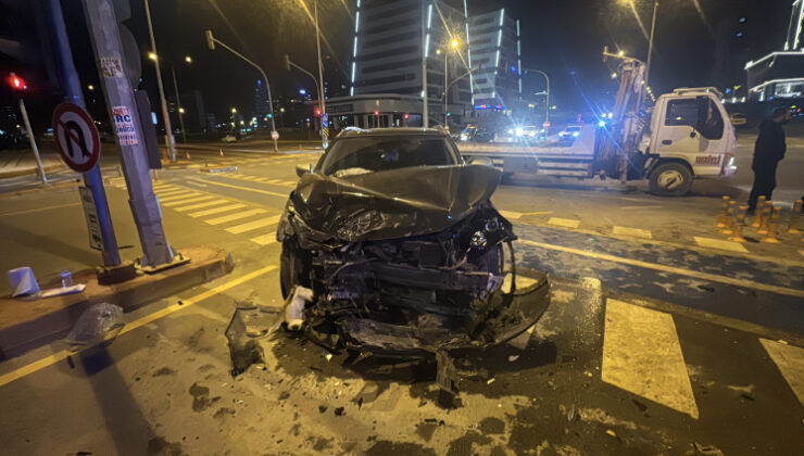 Mersin’de ambulansla cipin karıştığı kazada 5 kişi yaralandı