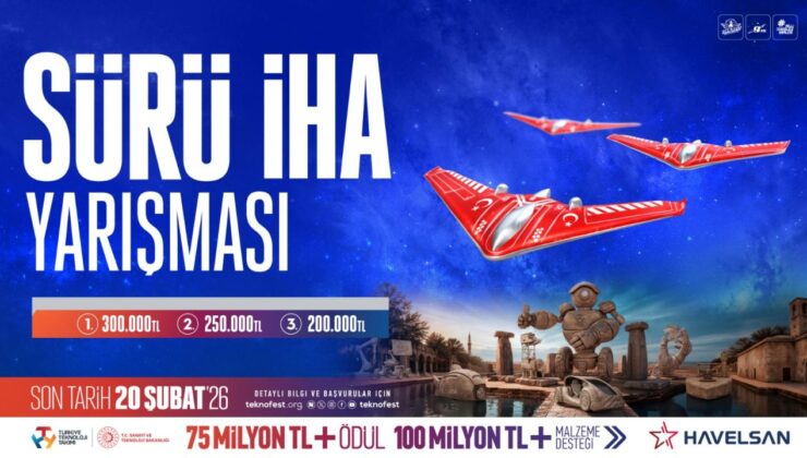 TEKNOFEST Sürü İHA Yarışması’na başvurular sürüyor