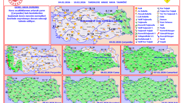 Yağışlı hava yeniden etkili olacak