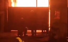 Adana’da mobilya atölyesinde yangın