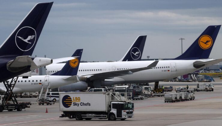 Alman hava yolu şirketi Lufthansa’nın pilotları 48 saatlik greve gidecek