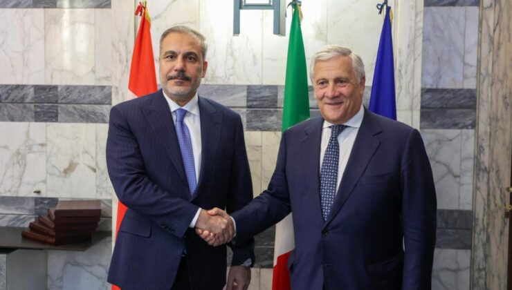 Bakan Fidan, İtalyan mevkidaşı ile görüştü