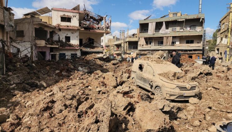 Katil İsrailin Lübnan’a saldırılarında 14 kişi hayatını kaybetti