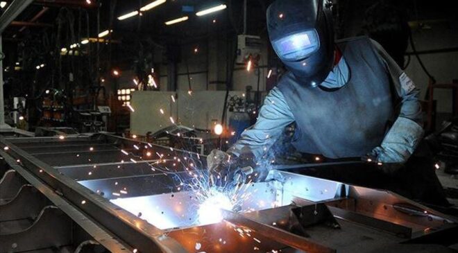 Sanayi üretim endeksi ocakta azaldı