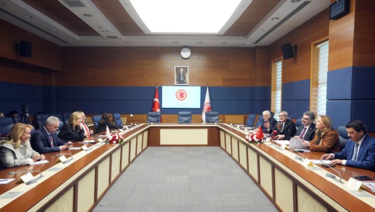 Türkiye ile KKTC’nin parlamentolar arası dostluk grupları Meclis’te bir araya geldi