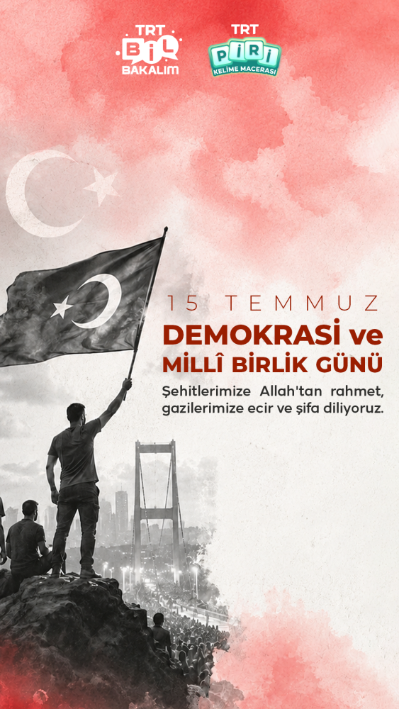 15 Temmuz özel etkinliği TRT Bil Bakalımda