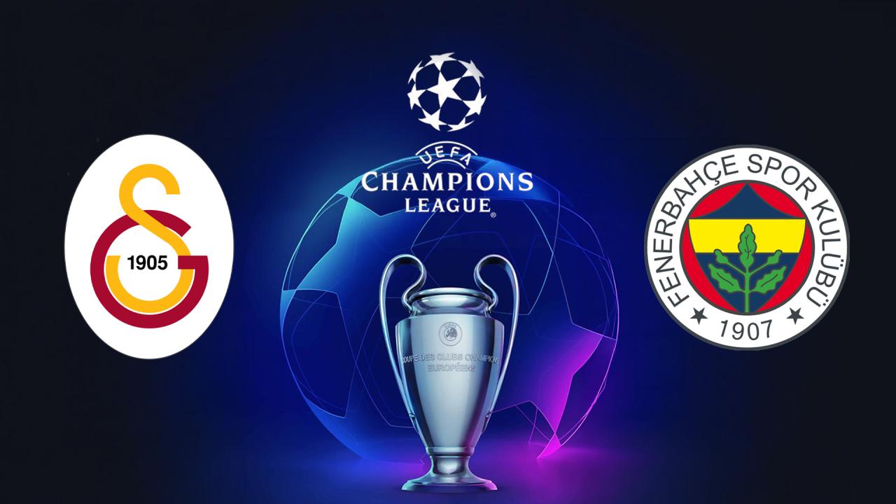 Galatasaray ve Fenerbahçe’nin Şampiyonlar Ligi fikstürü belli oldu