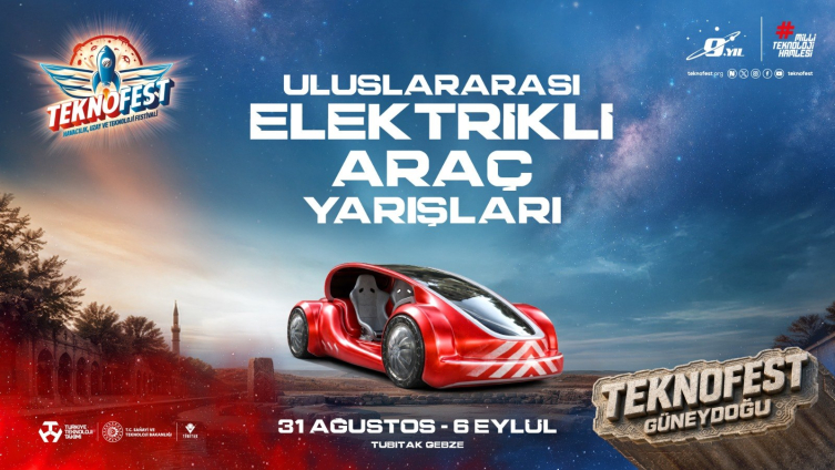 Geleceğin elektrikli araçları TEKNOFEST 2026da piste çıkıyor