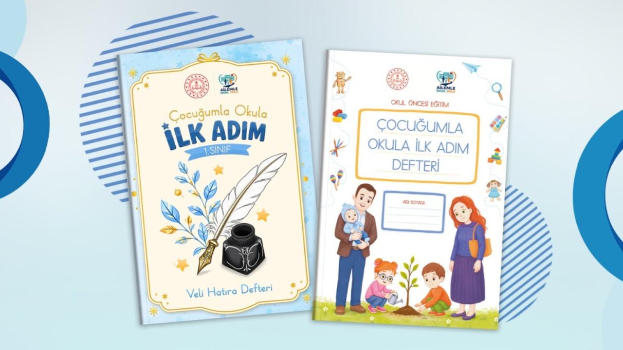 MEB’den öğrencilerin ilk okul yılı için hatıra defteri
