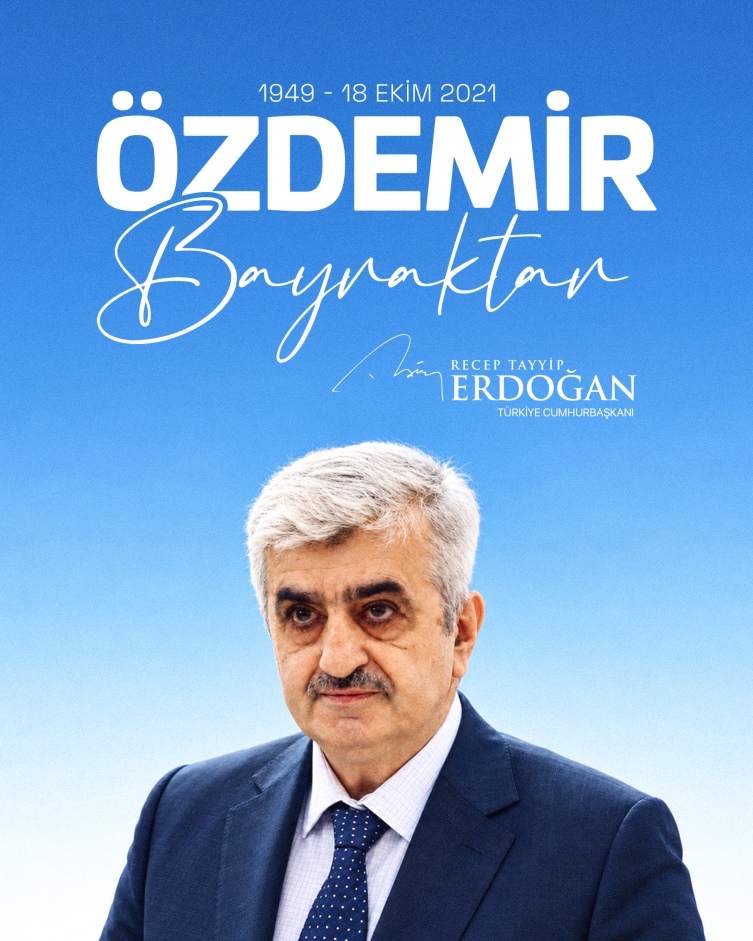 Cumhurbaşkanı Erdoğan’dan Özdemir Bayraktar’ı anma mesajı