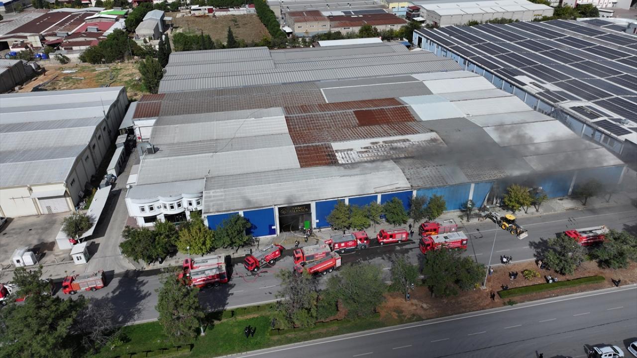 Gaziantep’te iplik fabrikasında çıkan yangın kontrol altına alındı