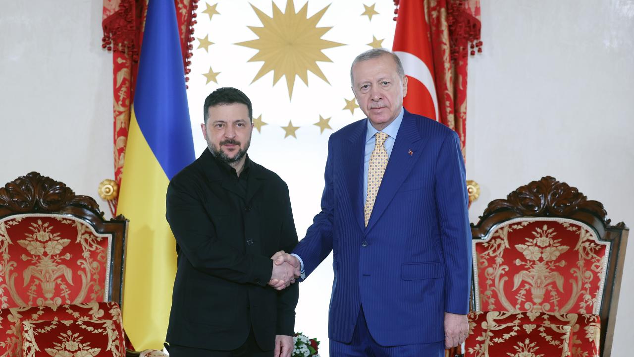 Ukrayna Devlet Başkanı Zelenskiy İstanbul’da