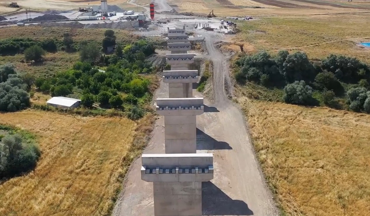 YerköyKayseri YHT Hattı’nda ilerleme yüzde 50’yi aştı